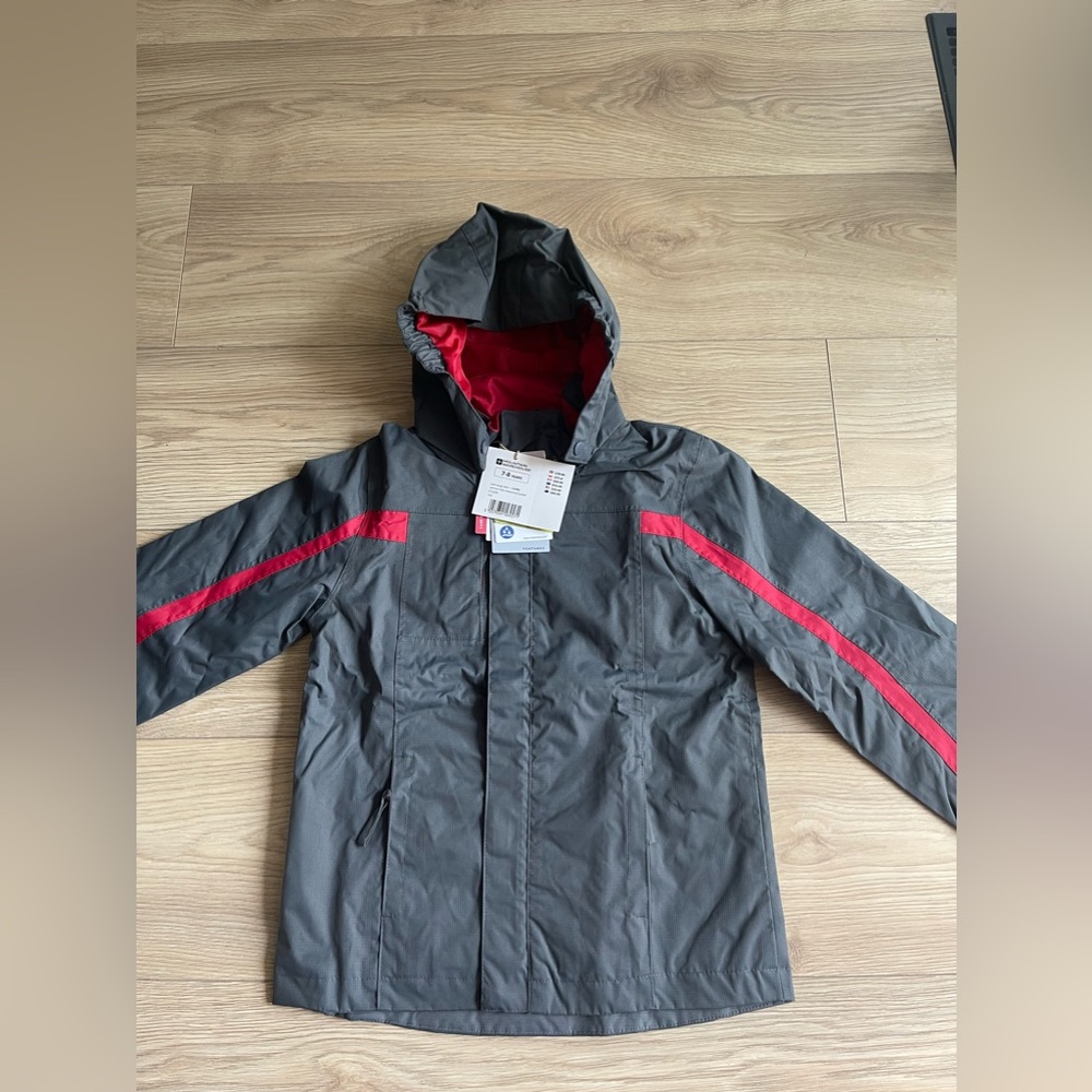 New Mountain Warehouse Waterproof Breathable Boys Jacket Size 7-8